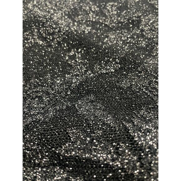 Laundry By Shelli Segal Dress Womens 4 Black Silver Sparkles New Years Eve NYE - Picture 3 of 14